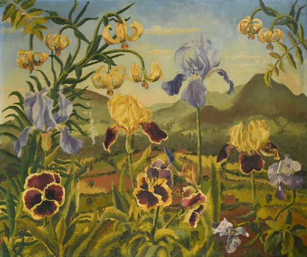 Never-before-seen work by Cedric Morris to be auctioned at Cheffins