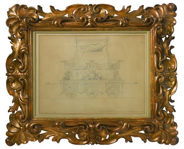 Original design from Duke of Wellington’s funeral carriage to be sold