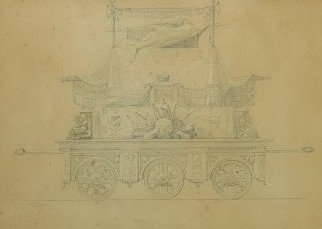 Original design from Duke of Wellington’s funeral carriage to be sold
