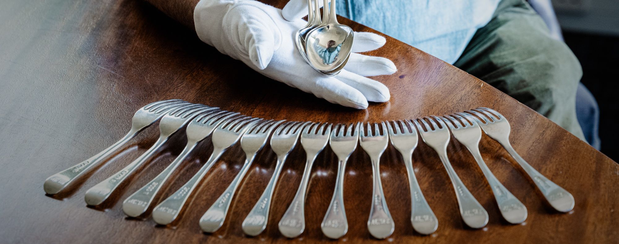 Silverware directly from the table of the notorious ‘Ladies of Llangollen’ to go under the hammer