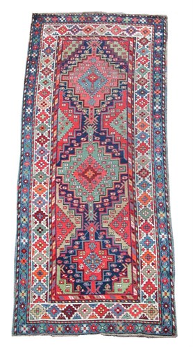 Lot 937 - A North West Persian Kurdish short runner