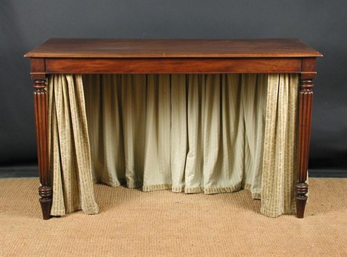 Lot 895 - A Gillows style mahogany serving table, circa 1825
