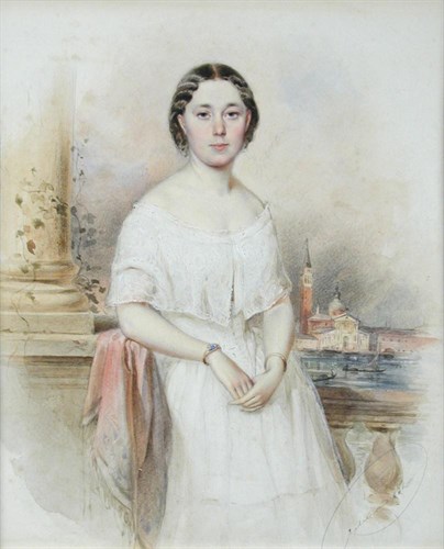 Lot 446 - Franz Pitner (Austrian, 1826-1892)