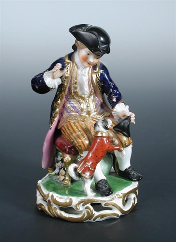 Lot 13 - A Bloor Derby figure of a man