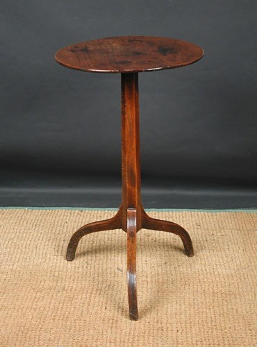 Lot 812 - An 18th century and later fruitwood wine table
