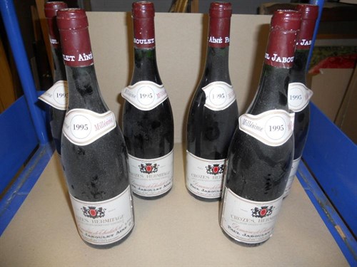 Lot 759 - Crozes Hermitage 1995, Domaine de Thalabert, Paul Jaboulet Aine, 6 bottles