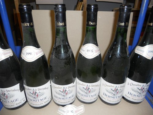 Lot 760 - Hermitage Blanc 1995, Le Chevalier de Sterimburg, Paul Jaboulet Aine, 6 bottles