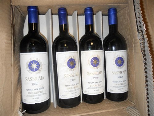 Lot 738 - Sassicaia 1980 Tenuta San Guido Bolgheri