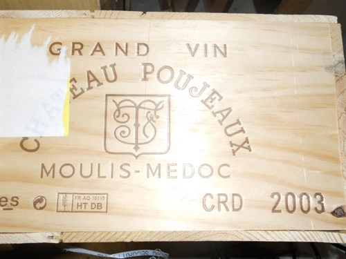 Lot 744 - Chateau Poujeaux, Moulis-en-Médoc, Cru Bourgeois Exceptionnel 2003