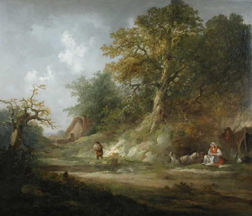 Lot 505 - Attributed to George Morland (British, 1763-1804)