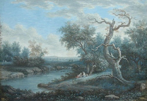 Lot 445 - Henri-Joseph van Blarenberghe (French, 1750-1826)
