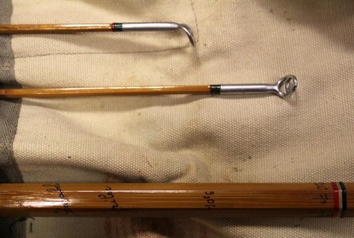 Lot 598 - Pezon & Michel -  a 'Parabolic Grilse' split cane fly rod