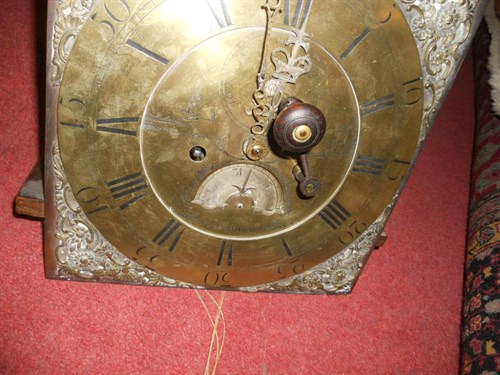 Lot 785 - Wasbrough & Maillard, Bristol, a George III oak longcase clock