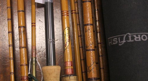Lot 601 - Hardy - a 'Perfection' split cane trout fly rod
