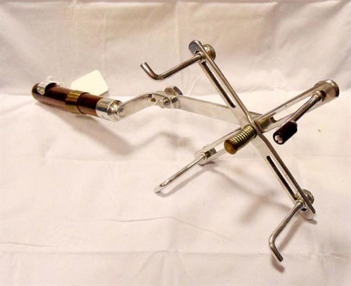 Lot 624 - Hardy - an alloy line drier