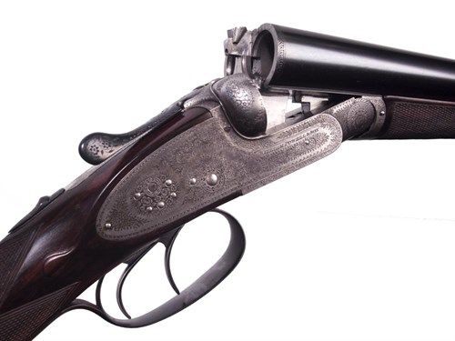 Lot 640 - William Powell, a 12 bore sidelock ejector gun, No. 10265