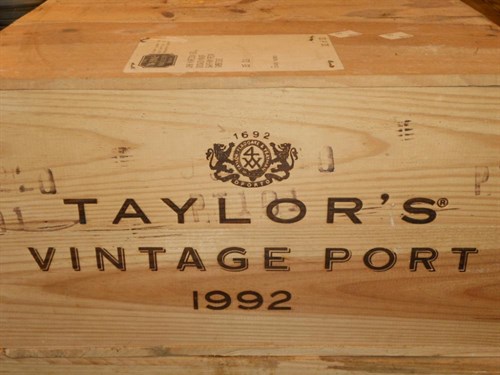Lot 727 - Taylor's port 1992, 12 bottles in owc