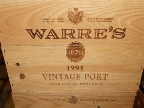 Lot 728 - Warre's port 1994, 12 bottles in owc