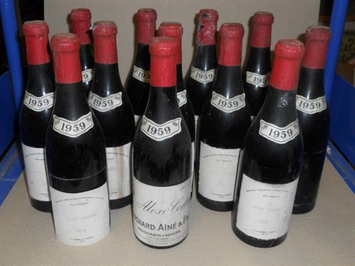 Lot 752 - Old Burgundy from Bouchard Pere et Fils.