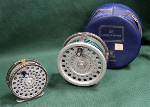 Lot 610 - Hardy - A 'LRH Lightweight' trout reel