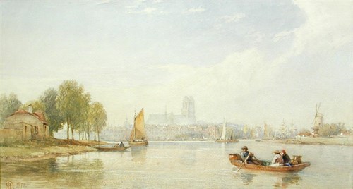 Lot 349 - Attributed to James Duffield Harding (British, 1797-1863)