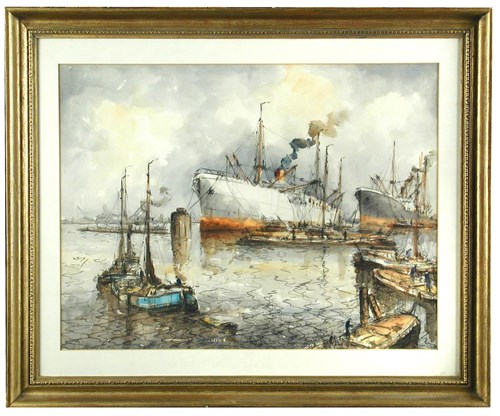 Lot 374 - Willem Bos (Dutch, 1906-1977)