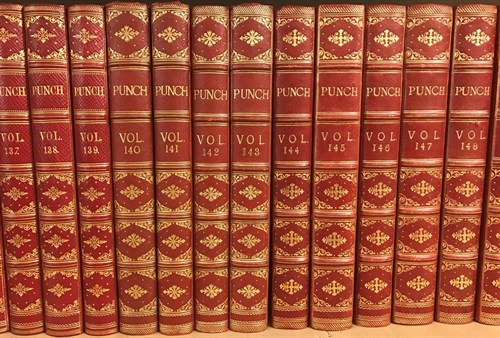 Lot 149 - PUNCH Magazine, a run from Volume I to 181...