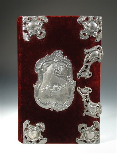 Lot 132 - BIBLE - fine binding. Folio 1639, with...