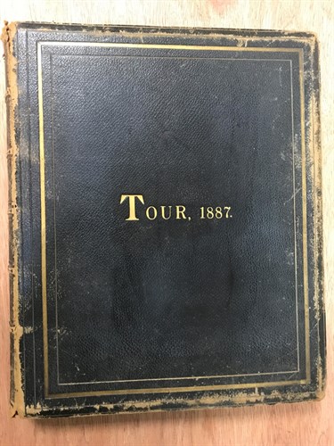 Lot 190 - A Victorian Continental tour album, circa 1887
