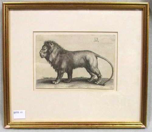 Lot 6 - W. Hollar after Albrecht Durer.