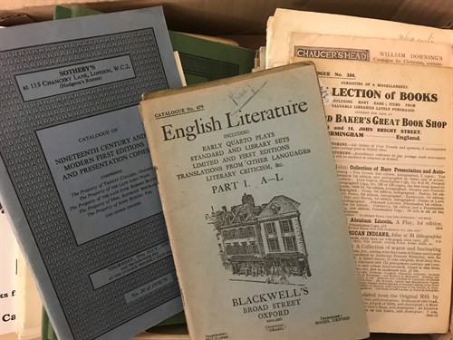 Lot 236 - A collection of catalogues for booksellers,...