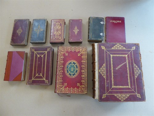 Lot 173 - A collection of 18th century family prayer...