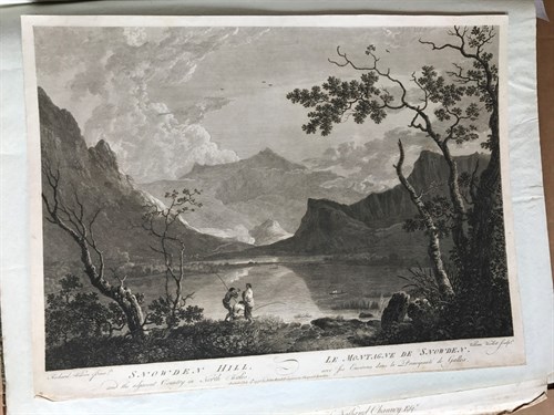 Lot 22 - An album of prints, mainly historical and...