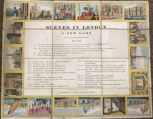 Lot 221 - WALLIS, London. Scenes in London, a New Game;...