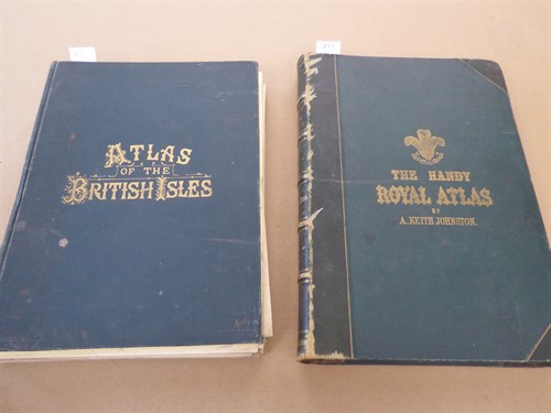 Lot 51 - Atlases. JOHNSTON (A.K.), Handy Royal Atlas of...