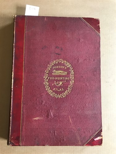 Lot 52 - WALKER (J & C)., Hobson's Fox-Hunting Atlas,...