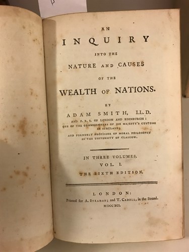 Lot 117 - SMITH (Adam) An Inquiry into the Nature and...