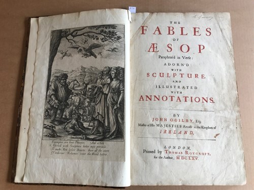 Lot 119 - OGILBY (John)The Fables of Aesop Paraphras'd...