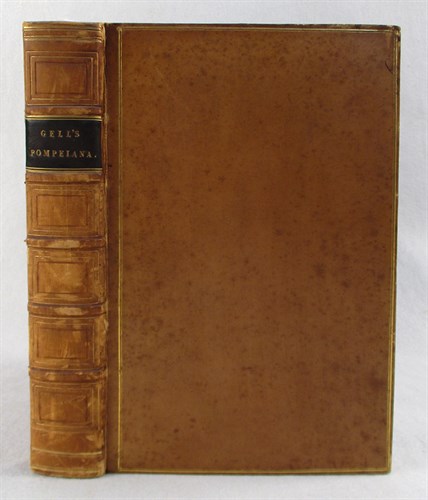 Lot 415 - GELL (Sir W) and J P GANDY. Pompeiana the...