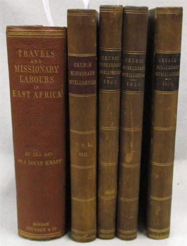 Lot 473 - LIVINGSTONE AND STANLEY. 5 vols. - In Darkest...