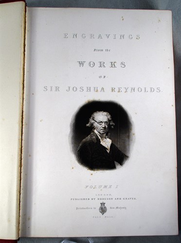 Lot 420 - Reynolds (Joshua). Engravings from the Works...