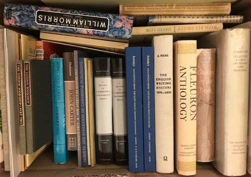 Lot 432 - Typography and Bibliography. HART (H.), A...