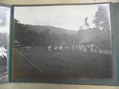 Lot 243 - A photograph album containing photographs of...