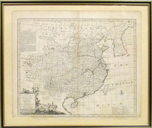 Lot 42 - Emmanuel Bowen, Maps of Japan and China c.1750.
