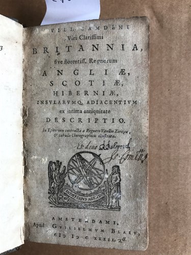 Lot 102 - CAMDEN (William) Britannia, Amsterdam: G.Blaeu...
