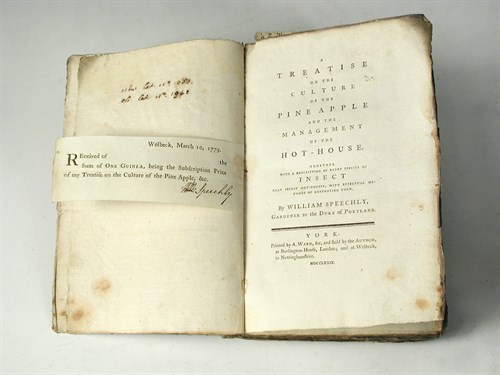 Lot 309 - SPEECHLY (William) A Treatise on the Culture...