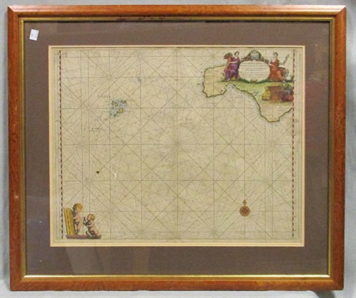 Lot 46 - Captain Grenville Collins, two engraved sea charts.