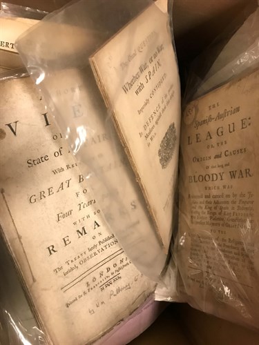 Lot 360 - Pamphlets, a small collection, 18th and 19th...