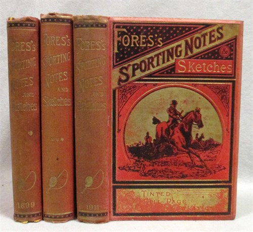 Lot 449 - FORE'S Sporting Notes and Sketches, a complete...