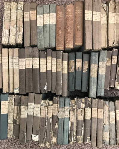 Lot 349 - Two and Three decker novels. A collection of...